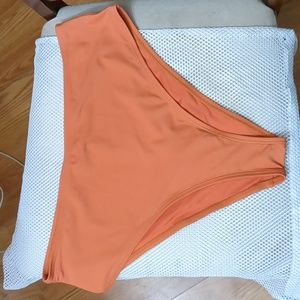 Cupshe Burnt Orange High Waist Bikini Bottom.